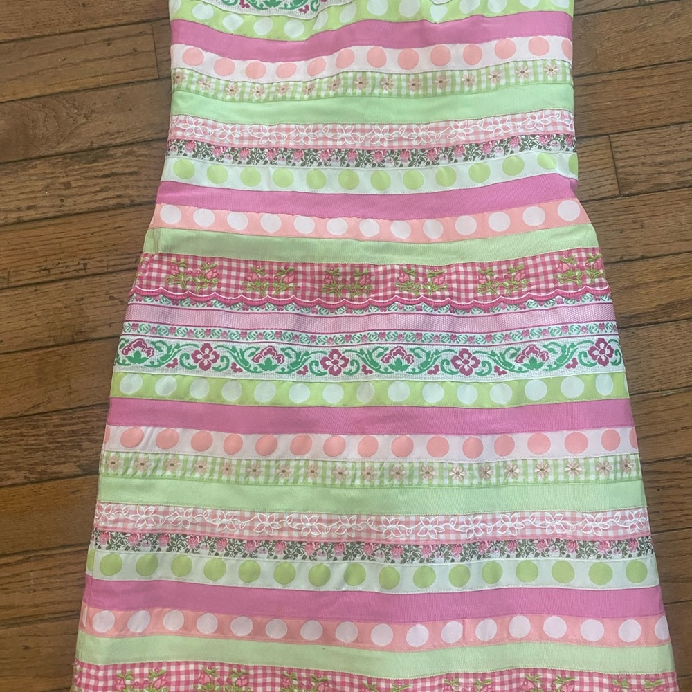 Lilly Pulitzer strapless dress Size 2